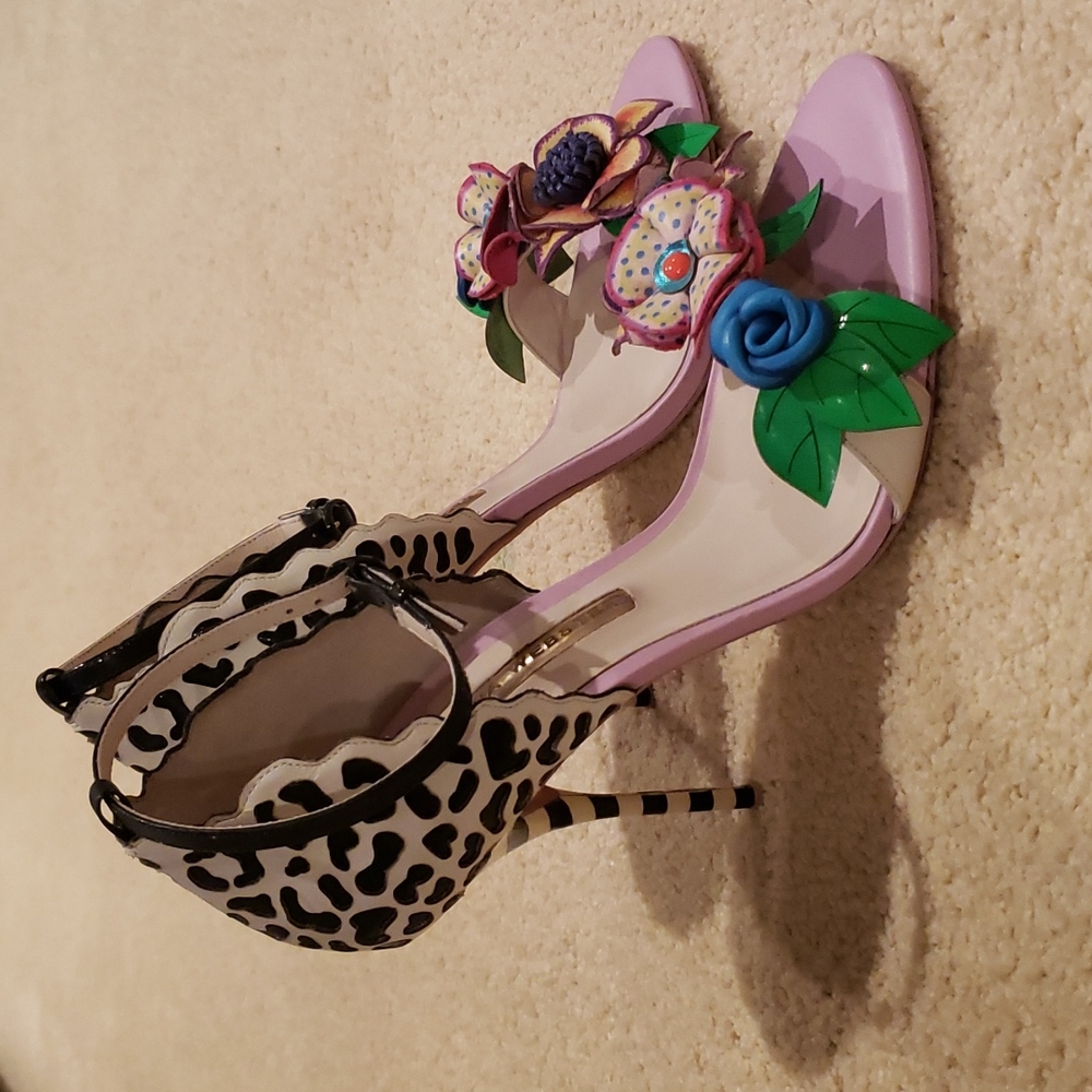 Sophia Webster size 40 1/2 color multi 100% Authentic - Picture 4 of 11